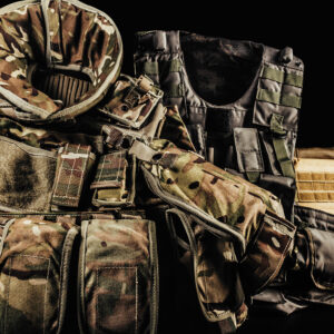 Tekstilės gaminiai armijos aprangos siuvimui